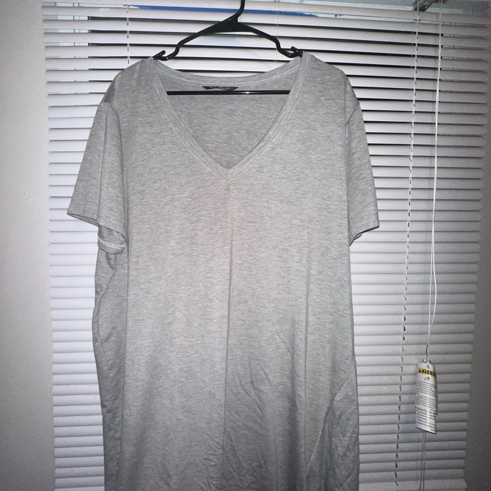 Grey t shirt dress